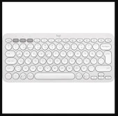 Logitech 920-011860 K380S Pebble Keys 2 Bluetooth Beyaz Klavye thumbnail 1