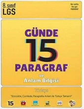 Tonguç 8. Sınıf LGS Günde 15 Paragraf ve Anlam Bilgisi Soru Bankası - 1