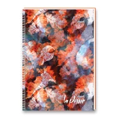 Keskin Color  La Plume A5 100 Yaprak Kareli Spiralli Defter - 5