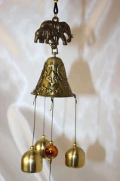 Deprem Zili Çanı Rüzgar Çanı Zili Feng Shui Yin Yang Fil 01 thumbnail 1