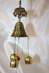 Deprem Zili Çanı Rüzgar Çanı Zili Feng Shui Yin Yang Fil 01 thumbnail 2