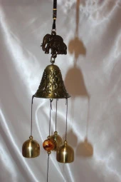 Deprem Zili Çanı Rüzgar Çanı Zili Feng Shui Yin Yang Fil 01 thumbnail 4