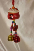 Deprem Zili Çanı Kapı Çanı Rüzgar Çanı Zili Feng Shui Yin Yang Çağıran Kedi Maneki Neko - 2