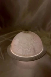 Difüzör Ay Temalı 3 Renk Led Işıklı Soğuk Buhar Nemlendirici 3D - 3