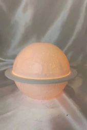 Difüzör Ay Temalı 3 Renk Led Işıklı Soğuk Buhar Nemlendirici 3D - 5