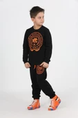 ÇocukYoluKids Tourment Siyah Erkek Eşofman Takım A1111141214001 - 3