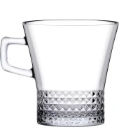 PASABAHCE KUVARS KUPA 6 LI 250 CC - 1