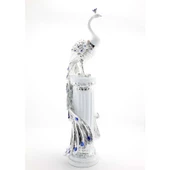 Polyester Tavuskuşu Figürü Biblo thumbnail 2