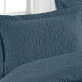 Örtüm Ivy Petrol Mavisi Tek Kişilik Kapitone 175x250 cm Yatak Örtüsü - 2