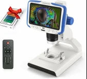 LINKMICRO Taşınabilir Dijital Mikroskop 200X Mikroskop Kiti - 5 Inc LCD - 1