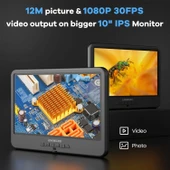 LINKMICRO LM210 10.1 Inc LCD Dijital Mikroskop  Kamera - 3