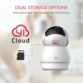 YI 2K Dome Güvenlik Kamerası, 2.4G Akıllı Kapalı Evcil Hayvan İzleme Kamerası - 4