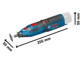 Bosch GRO 12V-35 Solo El Motoru - 2