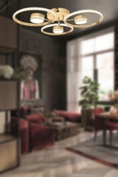 Eray Aydınlatma 9982-6 Sarı Led Avize thumbnail 2