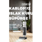 Roborge RD1 Islak Kuru Dikey Süpürge - 3