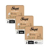 Sleepy Ecologic Premium Plus Hijyenik Ped Mega Fırsat Paketi Uzun 120 Adet - 2