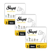 Sleepy Extra Ultra İnce Hijyenik Ped Mega Fırsat Paketi Gece 126 Adet thumbnail 2
