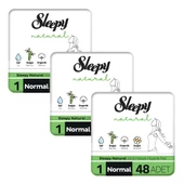 Sleepy Natural Ultra Hassas Hijyenik Ped Mega Fırsat Paketi Normal 144 Adet thumbnail 2