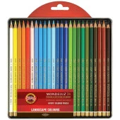 Koh-I Noor Set Aquarel Pencils Landscape 3724 24 - 1