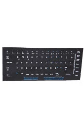 ADDISON 300161 TÜRKÇE Q SİYAH KLAVYE STIKER - 1
