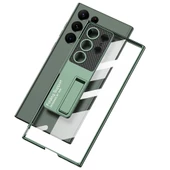 Samsung Galaxy S24 Ultra Kılıf Kamera Korumalı Şeffaf Sarrmaz Standlı Kapak Lego - 7