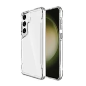 Samsung Galaxy S24 Plus Kılıf Maximus Sararmaz Şeffaf Kapak - 7