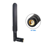 8dBi RP-SMA Erkek Anten 2.4GHz 5.8GHz RF Gsm Wifi Sinyal Kuvvetlendirici Anten Modem Telsiz - 1