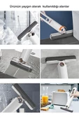 Taşınabilir Mini Mop Temizlik Paspası ve Cam Silme Aparatı - 3