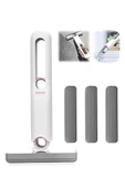 Taşınabilir Mini Mop Temizlik Paspası ve Cam Silme Aparatı - 2