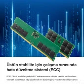 Transcend JM5600ASE-32G 32GB DDR5 5600Mhz CL46 1.1V Notebook Ram - 6
