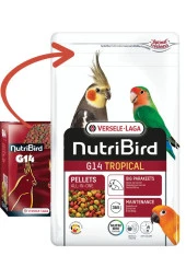 Nutrıbırd G14 Tropıcal Paraket Pelet Yem 10kg - 1