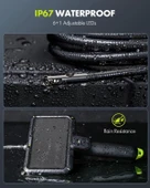 Anykit Çift Lensli Boroskop, 6 Inc IPS Ekran, Gözlem Kamerası - 3m Kablo - 2