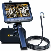 DXZtoz Çift Lensli Endoskop Kamera Eklemli Boroskop, 0.33 Inc - 1.5m Kablo - 1