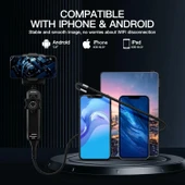 NIDAGE Eklemli Boroskop, İki Yönlü Eklemli Yılan Kameralı 0.24 Inc Endoskop - 4