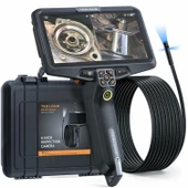 Teslong Üçlü Lensli Boroskop - 6 Inc IPS Bölünmüş Ekranlı Gözlem Kamerası, 5m - 1