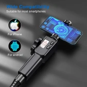 Ralcam Eklemli Boroskop, 8 Ayarlanabilir LED Işık, 8.5mm Muayene Kamerası - 2