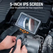 Teslong Çift Lensli 5 Inc IPS Otomotiv Muayene Kamerası - 1.5m Kablo - 3