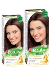 MM Beauty Saç Boyası M 07 ( Kestane ) Set Boya 2 li Set Boya - 1