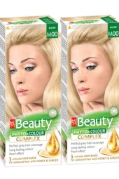MM Beauty Saç Boyası M 00 (SAÇ AÇICI BLOND) Set Boya 2 li Set thumbnail 1