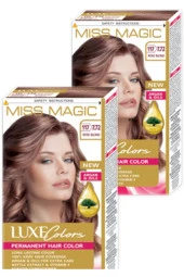 Mıss Magic Saç Boyası Pembe Sarı Renk 7,72 Set Boya 2'li Set - 1