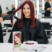 MM Beauty Saç Boyası M 12 ( Ateş Kızılı ) Set Boya 2 li Set Boya thumbnail 2