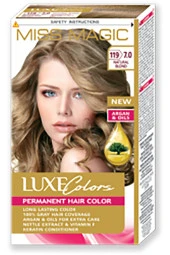 Mıss Magic Saç Boyası (set Boya) Sarı 7,0 (119 Natural Blond) - 1