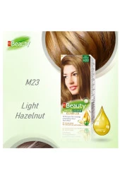 MM Beauty Saç Boyası M 23 (Açık Fındık Kabuğu) Set Boya thumbnail 3