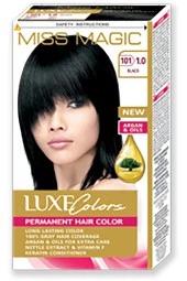 Mıss Magic Saç Boyası (set Boya) Siyah 1,0 (101 Black) thumbnail 1