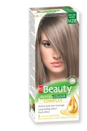 MM Beauty Saç Boyası M 28 (Açık Kül Sarısı) Set Boya - 1
