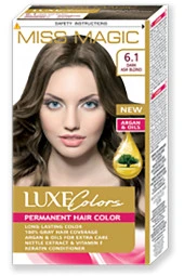 Mıss Magic Saç Boyası (set Boya) Koyu Kül Sarışın 6,1 (dark Ash Blond) - 1