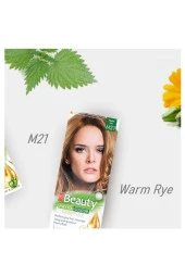MM Beauty Saç Boyası M 22 (Açık Kumral Karamel) Set Boya - 3