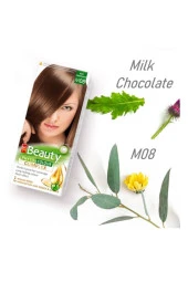 MM Beauty Saç Boyası M 08 (Sütlü Kahve) Set Boya - 2