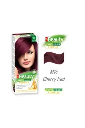 MM Beauty Saç Boyası M 14 (Vişne Kızıl) Set Boya - 2