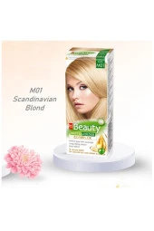 MM Beauty Saç Boyası M 01 (Platin Kumral) Set Boya thumbnail 3